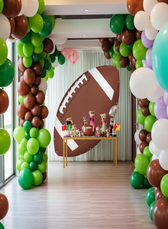 Moukeren 79 Inch Football Banner Party Decorations Large Hanging Sport Themed Party Backdrop for Sports Theme Birthday Decor Photo Supplies - Image 4