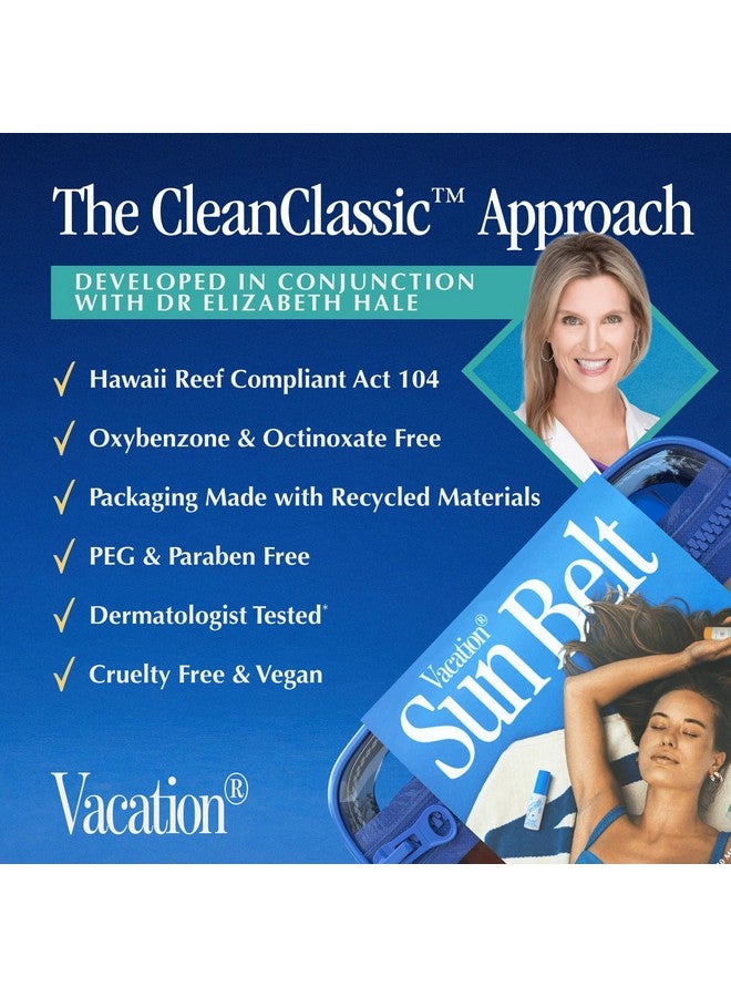 Vacation Sun Belt Sampler, Includes Baby Oil SPF 30 (1 Fl. Oz.), Super Spritz SPF 50 Face Mist (1 Fl. Oz.), Classic Lotion SPF 30 (1 Fl. Oz.), After Sun Gel (1 Fl. Oz.),“Festival Friendly” Fanny Pack - Image 5