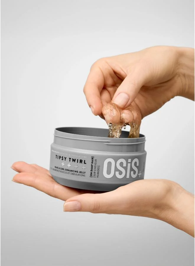 Schwarzkopf Professional Osis Tipsy Twirls Texture Enhancing Curl Jelly - Medium Hold - 300ml