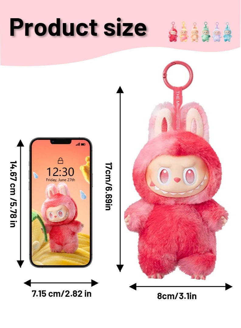 Labubu Monster 3rd Generation – Big into Energy Series Vinyl Plush Keychain | Poseable Designer Collectible | Selectable Characters, Gift for Anime Fan- LOVE - Image 3