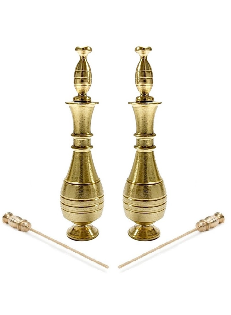 2 Pieces 100% Pure Copper Kohl - Gold - Image 1