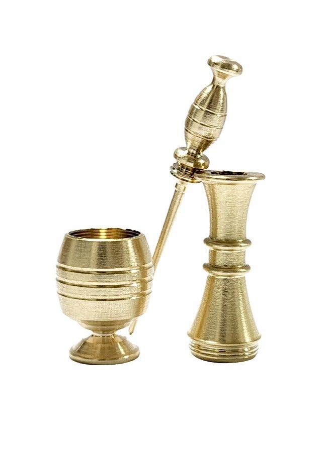 2 Pieces 100% Pure Copper Kohl - Gold - Image 2