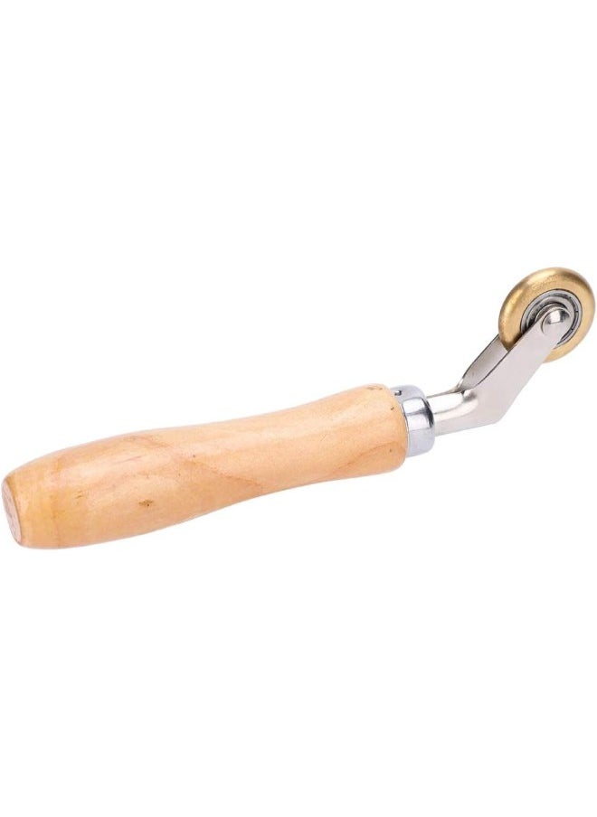 klarako - Welding Handheld Roller Waterproof Membrane Material Corner Seam Brass Press Wheel Roller Hand DIY Tool - Image 1