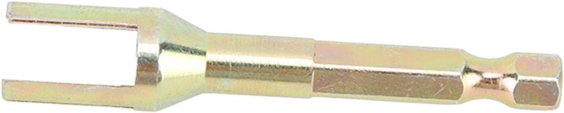 RC Rod Ends Assembly Tool, Compact Portable High Hardness Alloy Steel with 3.5mm and 7mm Openings for Quick Disassembly, for 1/10 SCX10 TF2 VS4 10 and 5347 Rod Ends (Gold) - Image 3