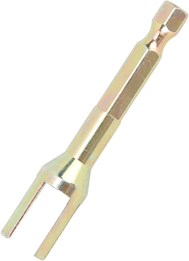 RC Rod Ends Assembly Tool, Compact Portable High Hardness Alloy Steel with 3.5mm and 7mm Openings for Quick Disassembly, for 1/10 SCX10 TF2 VS4 10 and 5347 Rod Ends (Gold) - Image 1