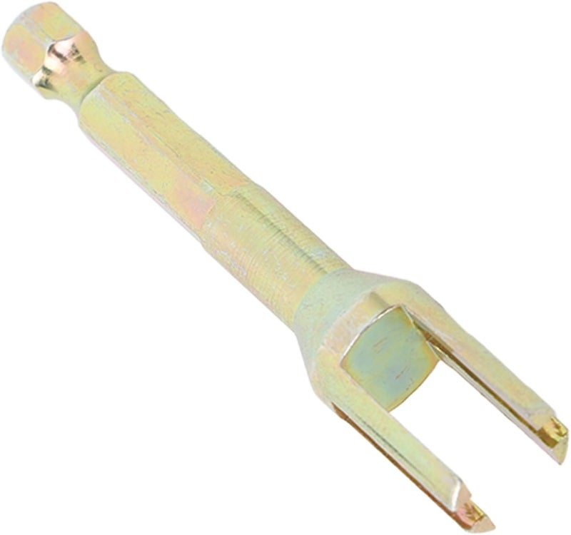 RC Rod Ends Assembly Tool, Compact Portable High Hardness Alloy Steel with 3.5mm and 7mm Openings for Quick Disassembly, for 1/10 SCX10 TF2 VS4 10 and 5347 Rod Ends (Gold) - Image 4