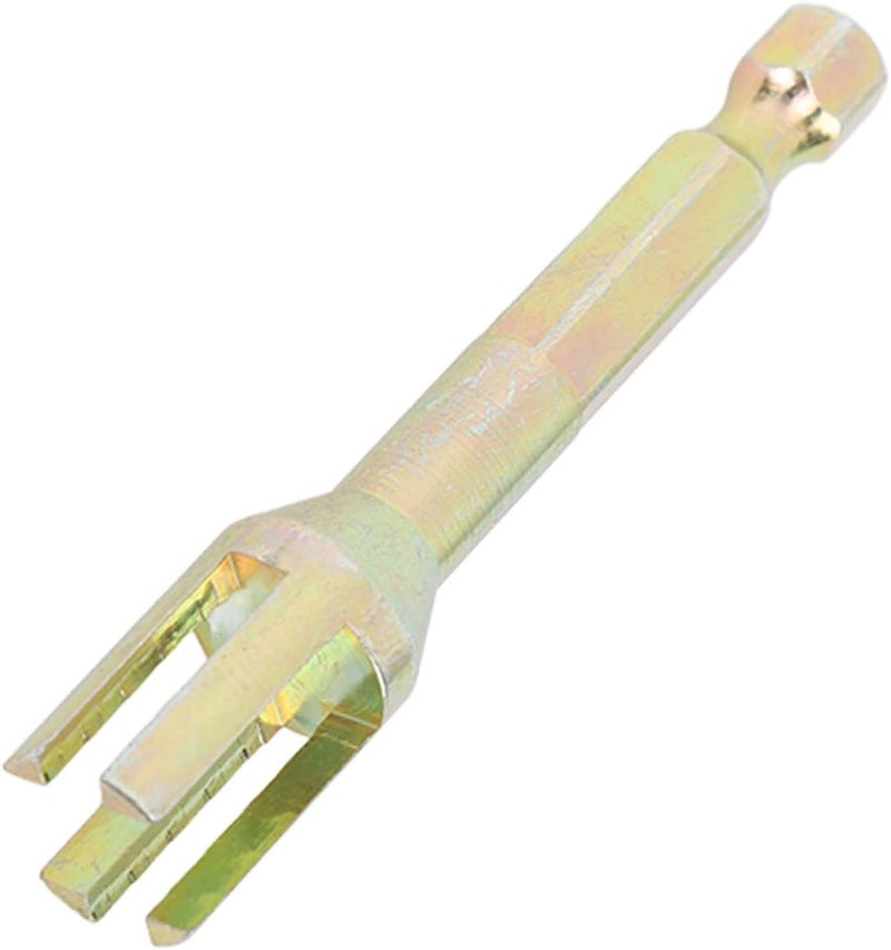 RC Rod Ends Assembly Tool, Compact Portable High Hardness Alloy Steel with 3.5mm and 7mm Openings for Quick Disassembly, for 1/10 SCX10 TF2 VS4 10 and 5347 Rod Ends (Gold) - Image 5