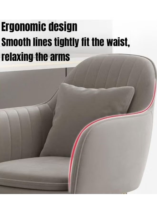 Berma Baby Dressing chair, makeup chair, dining chair, armchair, bedroom chair for women and girls. Suitable for living room, bedroom, hallway, entryway, home beauty salon and salon (pink) - Image 4