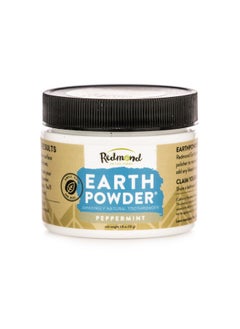 Redmond Redmond Earthpowder, All Natural Tooth and Gum Powder Bentonite Clay, Peppermint  - Image 1