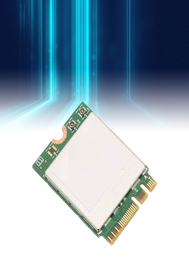 هيزوكي بطاقة شبكة لاسلكية Heayzoki، RTL8852BE WiFi6 5G بطاقة شبكة محلية لاسلكية جيجابت للكمبيوتر المحمول، بلوتوث 5.2 عالمي لنظام التشغيل ويندوز 10، التوصيل والتشغيل. - Image 5