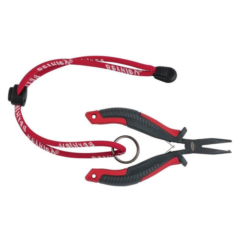 Berkley 4.5" XCD Split Ring Pliers, Carbon Steel Jaws and Corrosion Resistant Coating, Easily Swap Out Hooks & Bait, Spring Assisted, One-Hand Operation