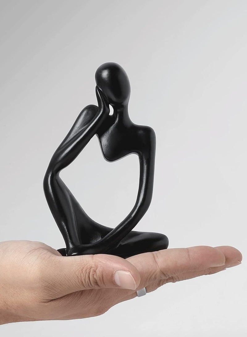 Thinker Statue odern Home Decor with 3 Pcs Large Thinker Statue Sculpture  - Image 4