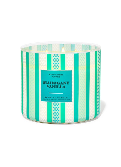 Mahogany Vanilla 3-Wick Candle