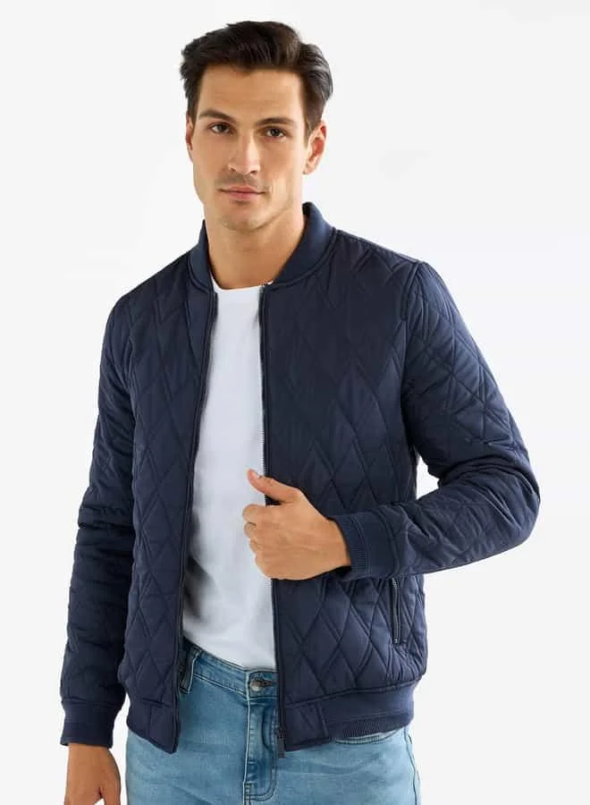Splash FAV Solid Jacket with Long Sleeves and Zip Closure