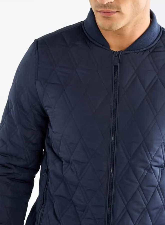 Splash FAV Solid Jacket with Long Sleeves and Zip Closure