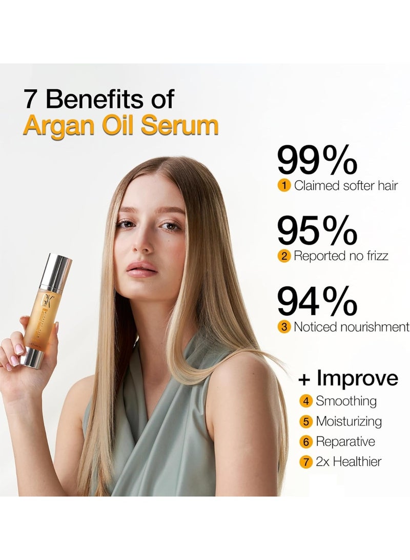 جي كيه هير سيروم 50 مل منعم ومضاد للتجاعيد - Image 2