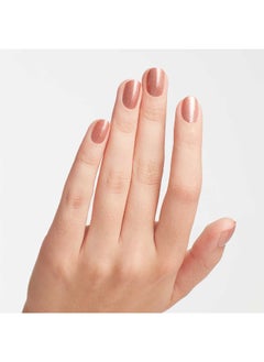 OPI Classic Nail Lacquer - Worth A Pretty Penne, Metallic Gold, 15Ml  - Image 2