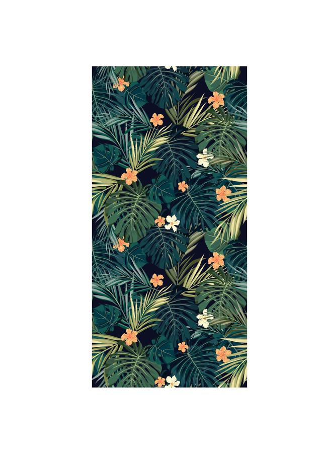 الأزرق جي دبليو 120X58cm التجارة الإلكترونية ملصقات الزجاج الكهروستاتيكي التظليل الحمام الحمام ملصق النافذة اللامع 041-060 - Image 1