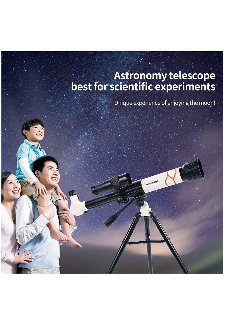 STEM - 🔭 STEM Educational Telescope for Kids – Smartphone Compatible | 20x–40x Magnification | Astronomy Toy with Tripod & Eyepieces – Ages 6+ - Image 1