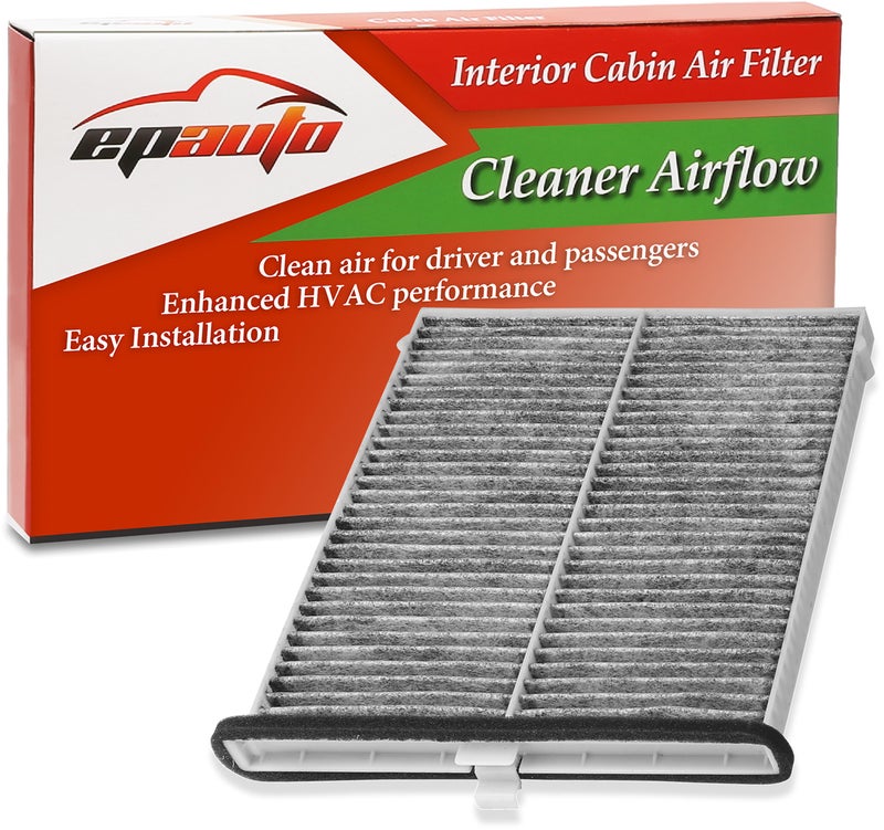 EPAuto فلتر هواء المقصورة البديل من EPAuto CPJ6X (KD45-61-J6X) لسيارات مازدا مع فحم نشط - Image 1