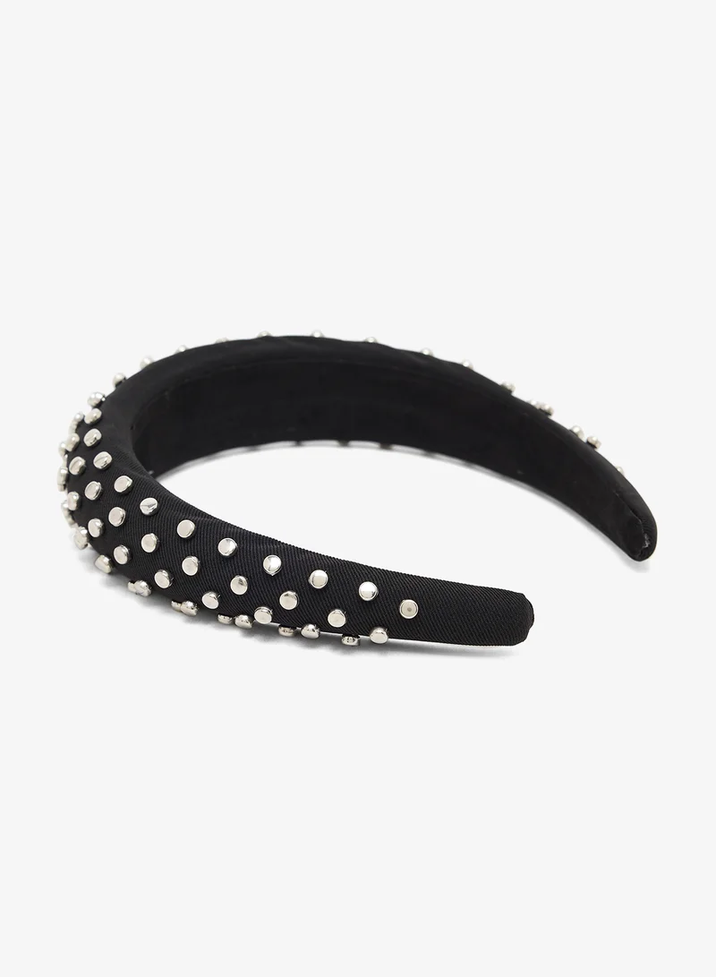 خزانة عصابات رأس مزينة بالكريستال