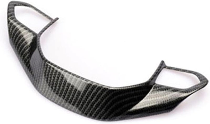 QASULER Carbon Fiber Steering Wheel Cover Trim for Peugeot - Image 1