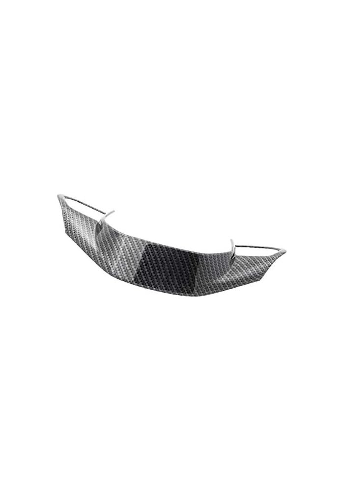 QASULER Carbon Fiber Steering Wheel Cover Trim for Peugeot - Image 2