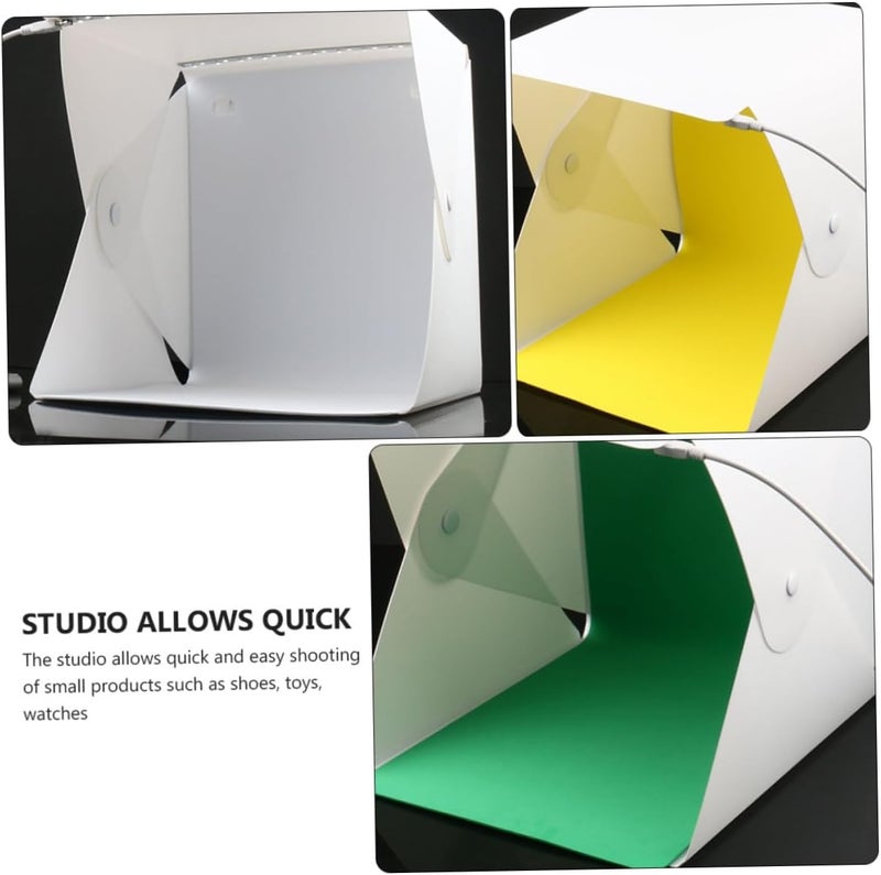 Standard fit Portable Mini Photography Light Box Tent with LED Adjustable Brightness, 30cm Foldable Shooting Studio with 6 Color Backdrops for Product Photo and Video General compatible practical design Classified organized storage Integrated local logistics Narrow & wide space compatible Remote area delivery Multiple sizes Custom sizing alternatives Odor resistant Systematic nationwide ship Different assemble options Global production standard crafted Easy lifting build Storage & transit friendly Updated modern design Cost saving design picks Wide range expanded design Condition adaptive build Local available supply Pre-sale confirmed stock Field tested quality Upgraded general grade quality All environment compatible Easy daily handling design Integrated practical design - Image 3