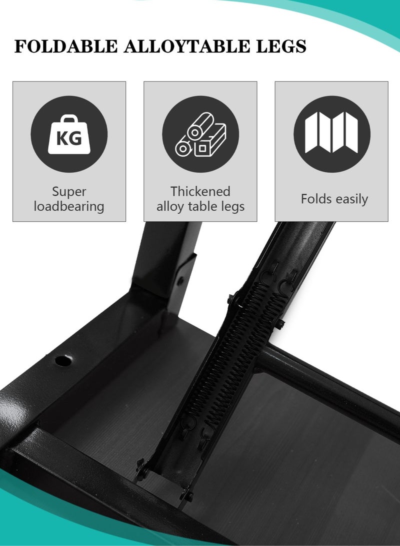 Meishida Folding Desk Adjustable Computer Table Picnic Table Compact Table for Home Office - Image 4