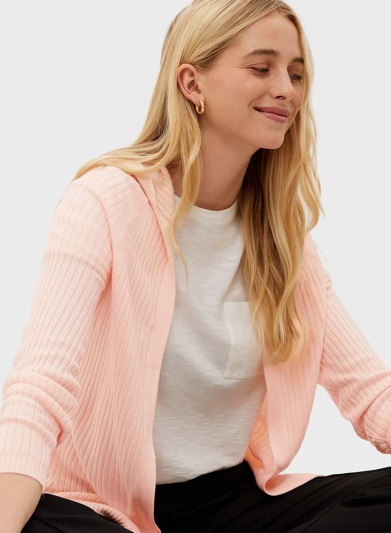 Marks & Spencer Hooded Knitted Cardigan