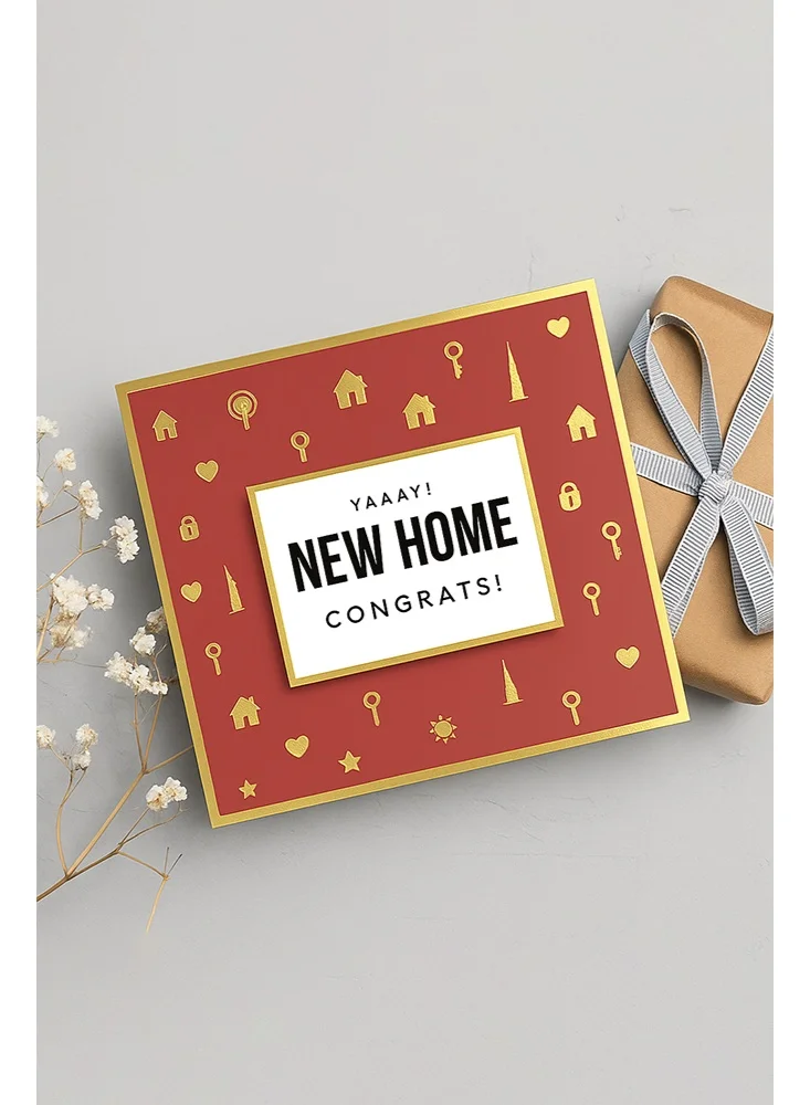 Share the Love New Home Congrats Foil Greeting Card