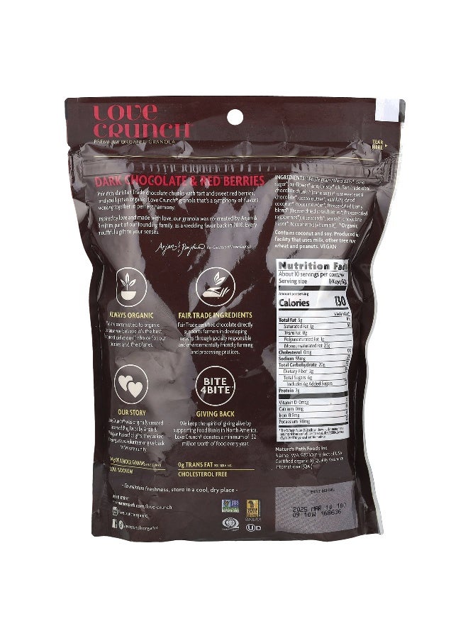 Nature's Path, Love Crunch®, Premium Organic Granola, Dark Chocolate & Red Berries, 11.5 oz (325 g) - Image 2