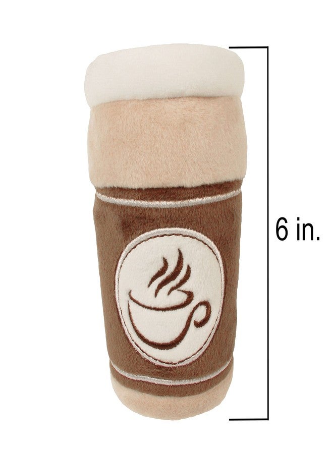 تونبو مجموعة حلويات تونبو - ألعاب كلاب قطيفة لطيفة تصدر صوت طقطقة، كب كيك، قهوة، دونات (مجموعة حلويات) - Image 5