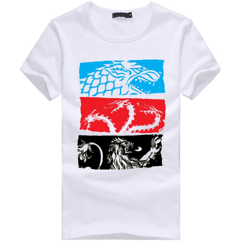 All Flags 3D Short-Sleeved T-Shirt Men's Round Neck Short-Sleeved Large Size Trendy S - Image 1