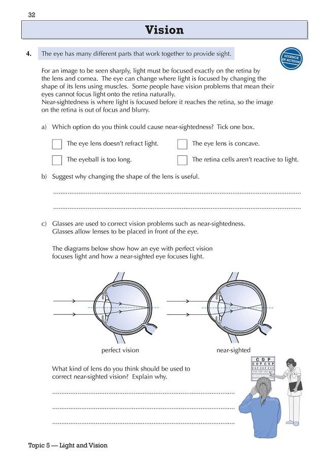 null - KS3 Science Year 8 Targeted Workbook (with answers) - Image 1