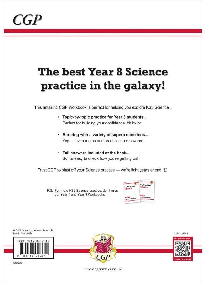 null - KS3 Science Year 8 Targeted Workbook (with answers) - Image 1