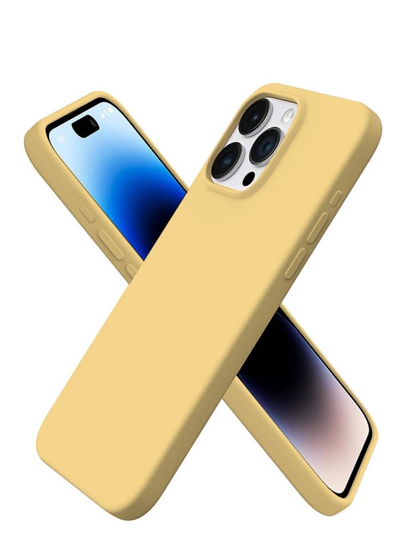 iPhone 15 Pro Max Mobile Case Cover with Soft Liquid Silicone Protection Anti-Scratch Shockproof Accessories Slim Protective Back Cover with Comfortable Hold Touch Feeling and Anti-fingerprint - Image 1