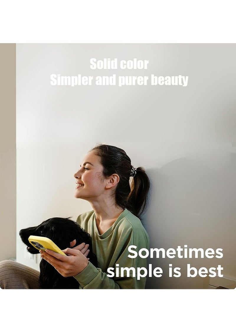 iPhone 15 Pro Max Mobile Case Cover with Soft Liquid Silicone Protection Anti-Scratch Shockproof Accessories Slim Protective Back Cover with Comfortable Hold Touch Feeling and Anti-fingerprint - Image 5