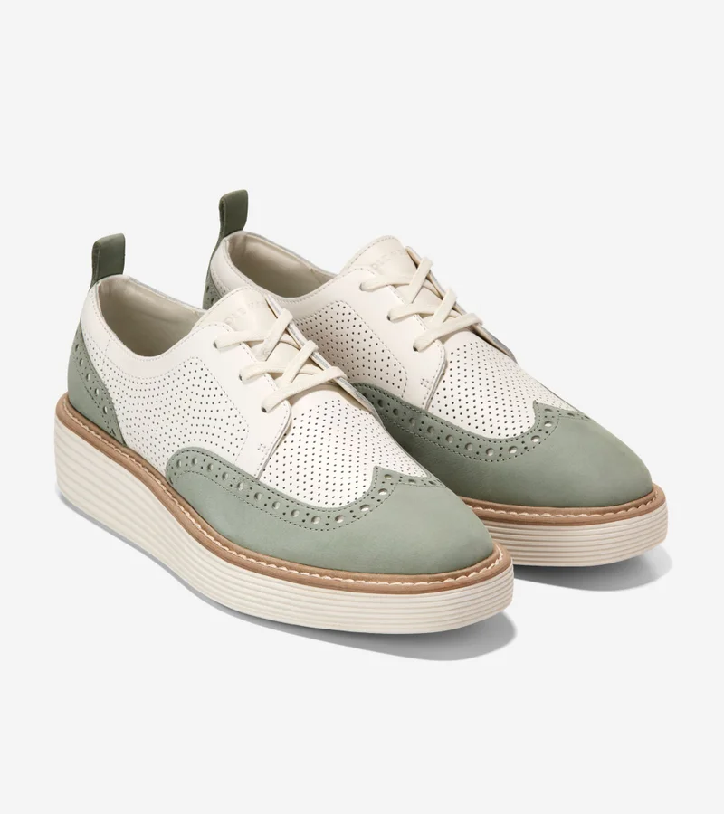 Cole Haan  Women's ØriginalGrand Platform Wingtip Oxfords for Women | Best Price UAE