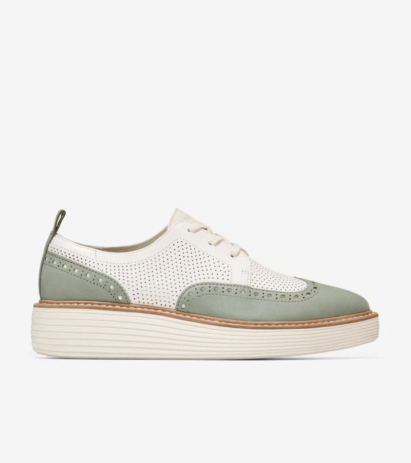 Women's ØriginalGrand Platform Wingtip Oxfords
