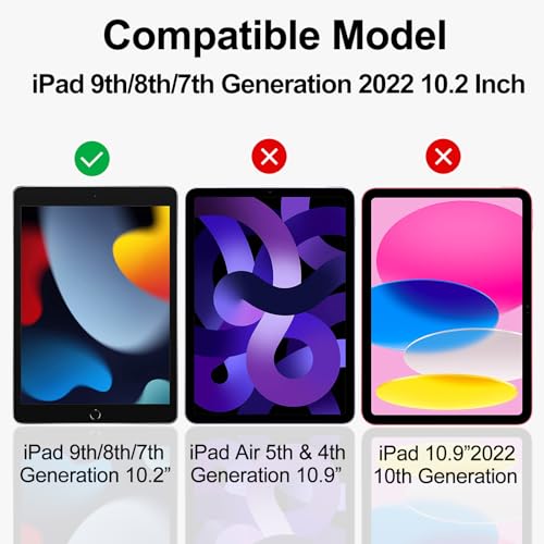 YongMai 2 Pack - Blue Light Blocking Screen Protector Compatible with iPad Pro 11 inch 2022&2021&2020&2018 (4th/3rd/2nd Gen), Anti-Blue Light Anti-Glare for iPad Pro 11 Tablet Screen Protector Anti-Fingerprint Bubble Free - Image 2