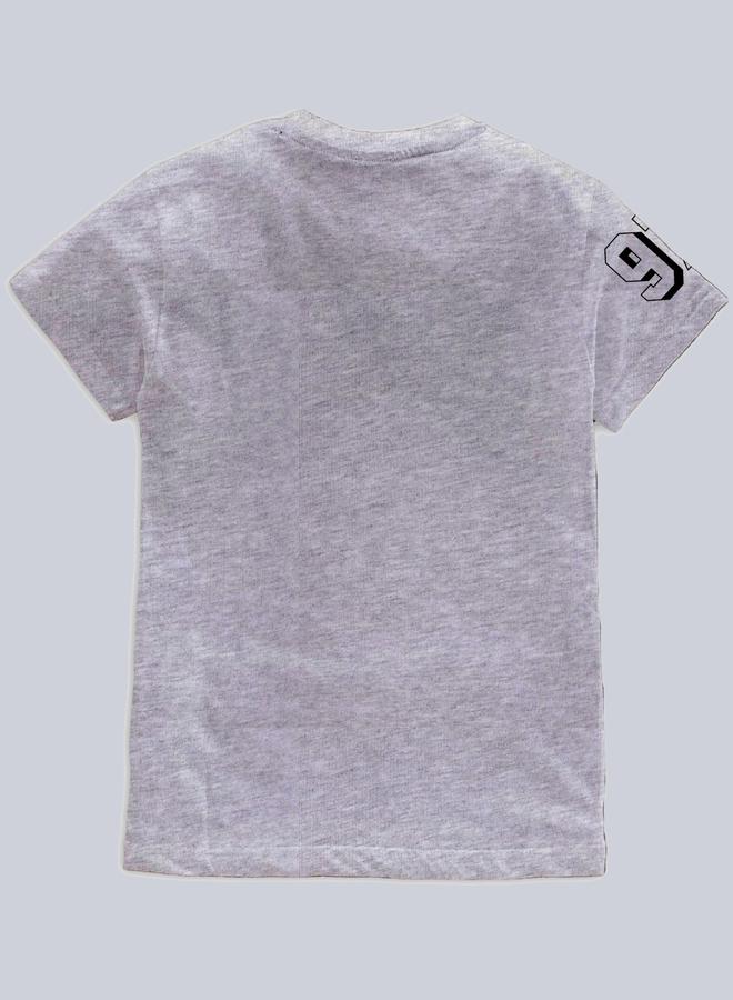 كوديز تيشيرت أطفال بطبعة مغامرات رمادية - Image 2