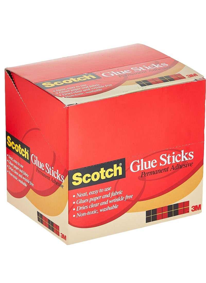 Scotch  - غراء سكوتش دائم 6020، 12 قطعة، 20 جم - Image 1