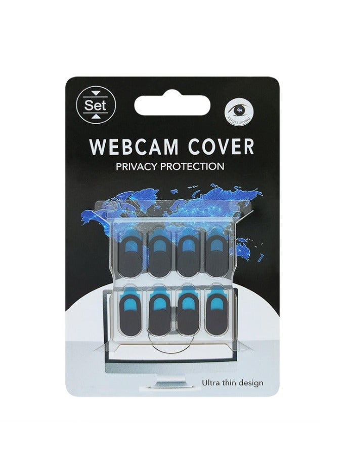8pcs Webcam Camera Cover - Ultra Thin, Protects Privacy and Security for Laptop, MacBook, PC, Cell Phone - Image 1