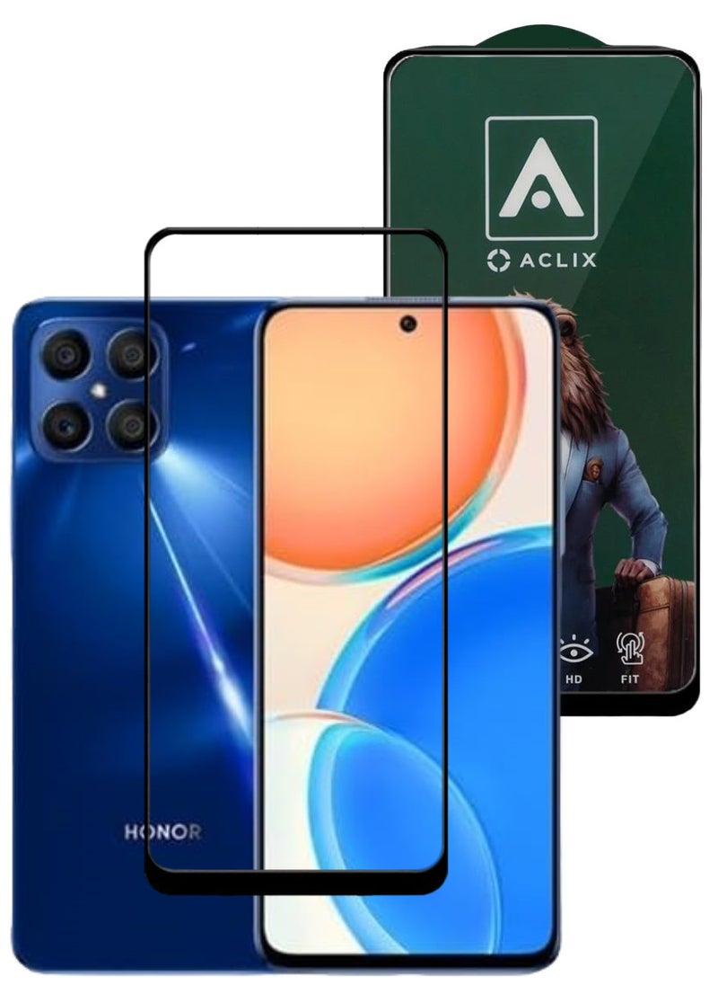 ACLIX Antistatic ESD Dustproof Premium Quality High Definition Tempered Glass Screen Protector Designed For Honor X8 - Image 1
