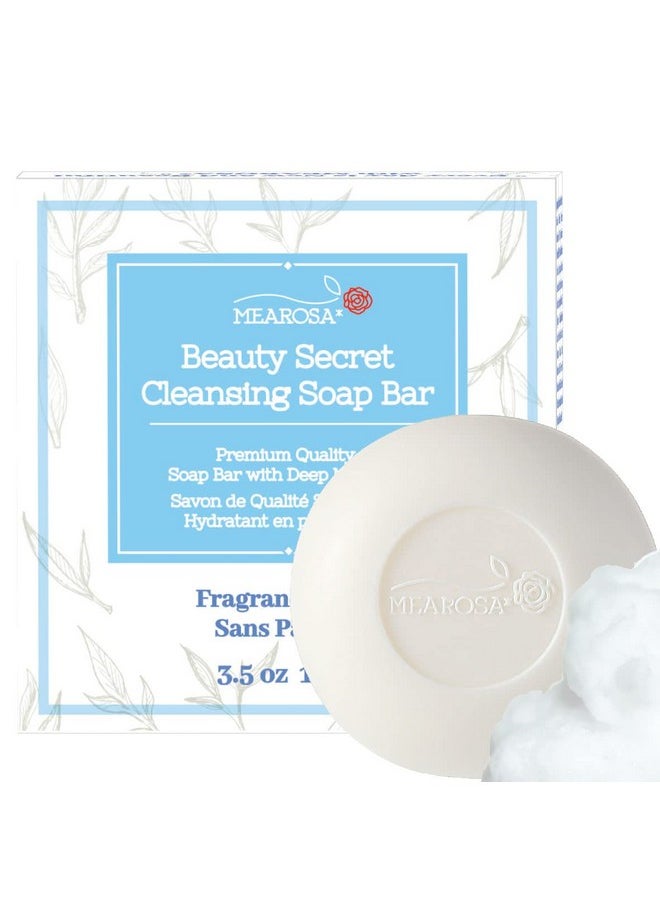 MEAROSA DESIGN Mearosa Dermatologically Tested Daily Face Cleanser And Body Wash Fragrance Free Non Drying Non Irritation Soap Bar  - Image 1