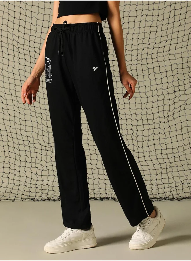 هوبرهولمي Hubberholme Graphic Print Pants with Contrast Detail