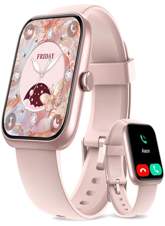 KALINCO Smart Watch, 44mm Smartwatch Answer Make Calls, Alexa 1.83" Fitness Watch, IP68 Waterproof Fitness Tracker Women Men, Heart Rate/Sleep Monitor, 100+ Sports Pedometer Watch for Android & iOS Phone - Image 1