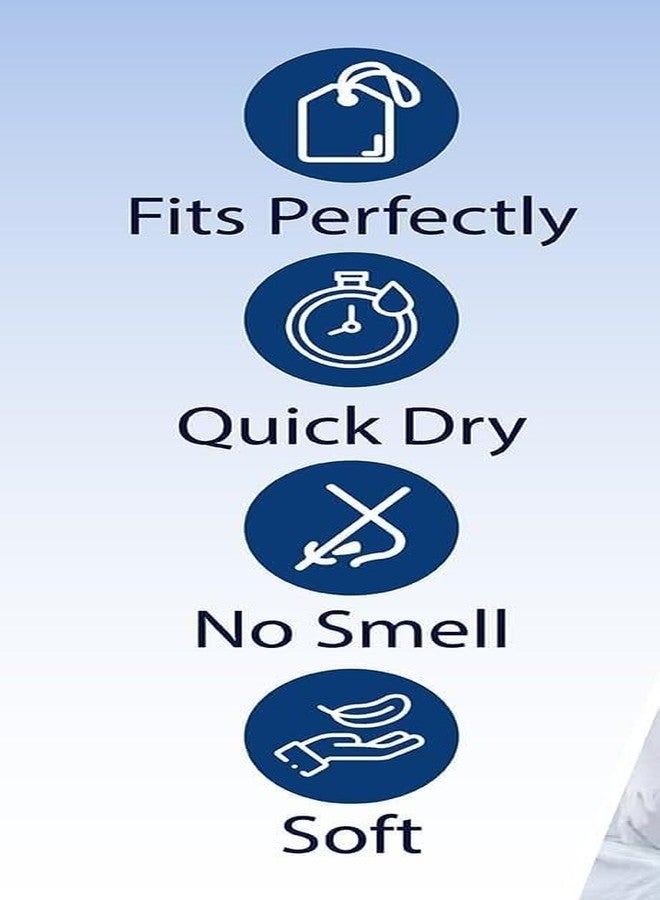 Ihram Premium Quality Hypoallergic Material Men Ihram Ehram Set of 2 Towels Hajj and Umrah - Premium Softhreads 210 x 110 cm - Image 4