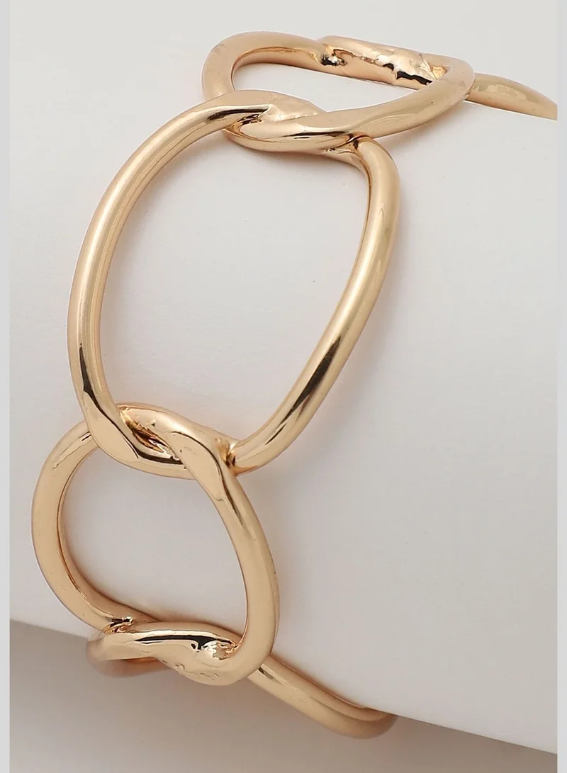 SOHI Gold Plated Designer Bracelet